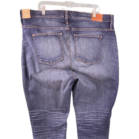 Madewell Jeans Size 36 High Rise Skinny Jeans Medium Wash - Picture 4 of 9